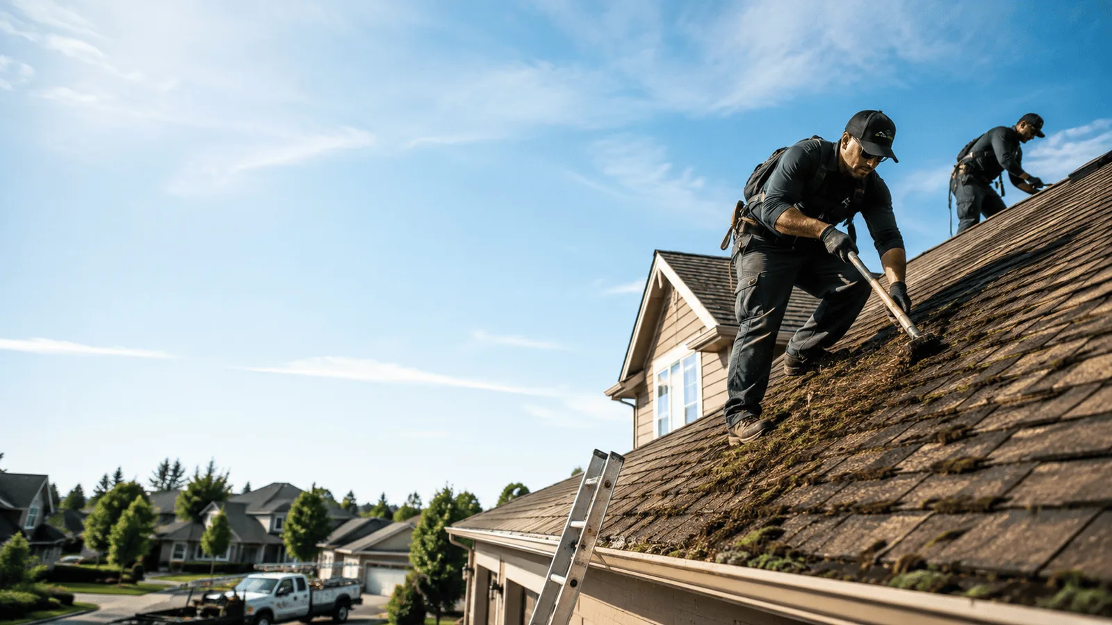 Roof Moss Removal in Trenton, TX near me